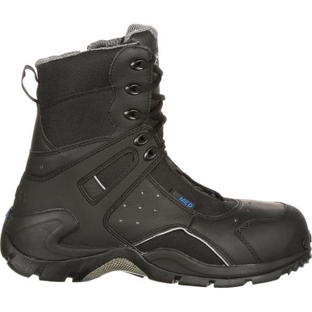 Rocky 1st Med Carbon Fiber Toe Puncture-Resistant Public Service Boot, 8ME FQ0911113